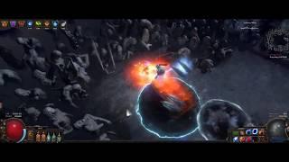 Path Of Exile - Arc / Flame Surge Elementalist vs. endgame