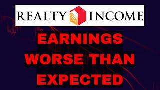 Realty Income is Performing Worse Than Expected