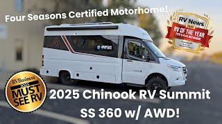 The Next Level of Adventure: The 2025 Chinook RV Summit SS 360 Class B+ Motorhome w/ AWD Unveiled!