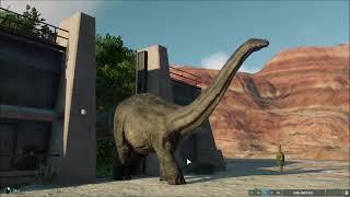 Jurassic World Evolution 2: The Fictional Pyramid's Gameplay