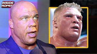 Kurt Angle SHOOTS On Brock Lesnar’s Insane Shooting Star Press