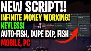 NEW Fisch Script?! INFINITE Money ‼️AFK Auto-Fish, Dupe, Auto Farm Roblox Fisch Macro Keyless Mobile