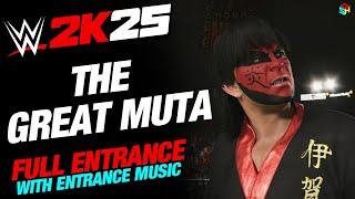 THE GREAT MUTA WWE 2K25 ENTRANCE - #WWE2K25 THE GREAT MUTA WITH MUSIC