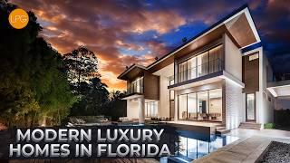 YOU MUST SEE THESE MODERN LUXURY MILLIONAIRE HOMES IN FLORIDA 