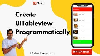 How to Create UITableview Programmatically in Swift