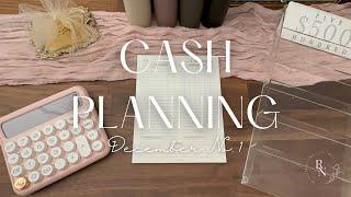 CASH PLANNING | $1797 | December No. 1 | Star Notes tracker gets filled in!