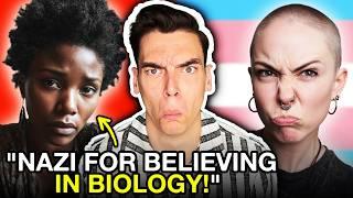 “Queer” activist SMEARS black woman as NAZI (for believing in biology!)