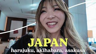 JAPAN VLOG  HARAJUKU & AKIHABARA | shibuya crossing, shopping & food with friends