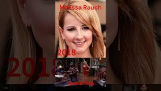 Melissa Rauch then and now #melissarauch  #kaleycuoco  #mayimbialik