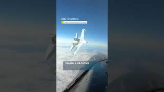 Russian Su-35 fighter conducts 'unsafe' manoeuvre close to US F-16