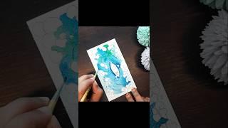 #brushpen and #watercolor painting  || watercolor #painting for #beginners  || full video #link