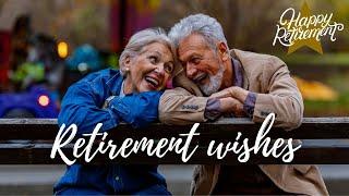 Retirement wishes - Congratulations on your retirement and your wonderful career!