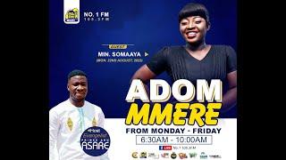 no1fm105.3  Live Stream  ;MIN SOMAYA BLESS ADOM MMERE  WITH POWERFUL WORSHIP