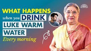 Lukewarm water: Most natural way for clear skin, weight loss, better health | Morning detox water