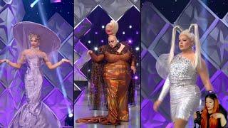 Runway Category Is ..... Supermodel Of The New World! - Canada's Drag Race vs The World Season 2
