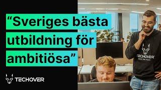 Sveriges bästa utbildning för ambitiösa - Techover Academy | Bli utvecklare på 4 månader