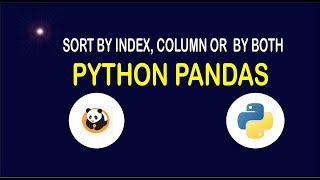 How To Sort Dataset By Index, Column or Both : Python Pandas