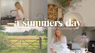 a rainy summers day in england: new recipes, baking, books & a life update