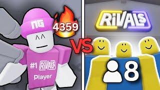 8 NOOBS VS The BEST Player In Rivals! (Roblox Rivals)