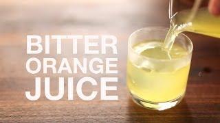 The Ultimate OJ: Bitter Clarified Orange Juice From Scratch
