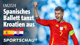 Spanien – Kroatien Highlights EM 2024 | Sportschau Fußball