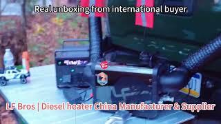 LF Bros N2 pro unboxing from international buyer#dieselheater #chinesedieselheater #lfbros #heater