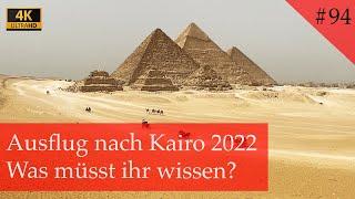 Ausflug nach Kairo zu den Pyramiden mit dem Bus | Ägypten 2022 (Vlog #96)