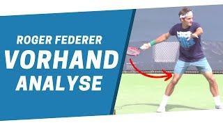 Roger Federer Vorhand Analyse!