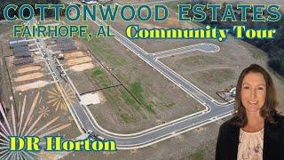  Driving Tour of Cottonwood Estates | New Construction DR Horton Homes in Fairhope, Alabama! 