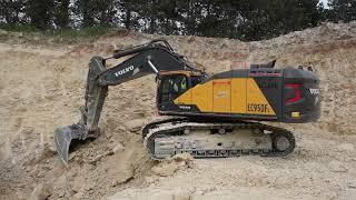  Volvo EC950F loading ADTs - Part 1