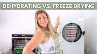 Dehydrating and Freeze Drying Are Very Different | Everything You Need To Know