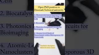 Open fully funded PhD positions in Denmark