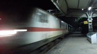 DEADLY WHINNING HWH WAP7 breaks Night Silence at 130 KMPH with INDIA'S Smallest GR | PNBE Garib Rath