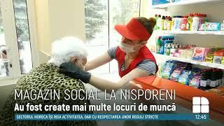 La Nisporeni s-a deschis un magazin social. Oamenii pot cumpăra produse la prețuri reduse