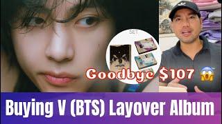 Buying V (BTS) Layover Album on Weverse Shop