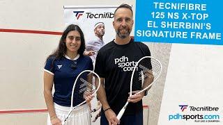 Tecnifibre Carboflex 125 NS X-Top V2 with Nour El Sherbini