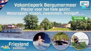 Ontdek Friesland vakantiepark Bergumermeer - Camping met zwembad, watersport, vissen, minigolf, ...