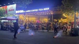Tiệc khai trương quán cafe Hồng phát tại thị xã kiến tường