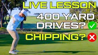 How to Hit the Golf Ball FURTHER? Not today! How to Strike your Wedges Better & Slow the Ball Down