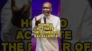 How To Activate The Power Of Excellence || Apostle Joshua Selman #short #shorts #shortsfeed