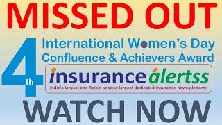 WATCH 4th International Women's Day Confluence and Achievers Awards 2022.