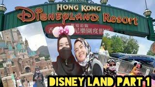 DISNEY LAND HONGKONG PART 1// Keseruan tkw hk