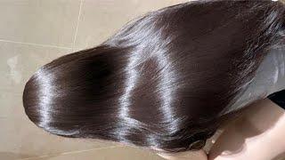 Extreme keratin hair treatment— smooth, silky, healthy hair (forced)