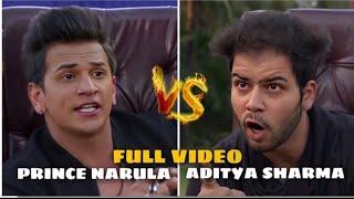 PRINCE NARULA VS ADITYA SHARMA | FULL VIDEO | ROADIES