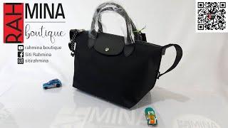 longchamp le pliage energy small top handle bag I review I unboxing