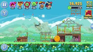 Angry Birds Friends Level 3 Tournament 1400 three stars NO POWER-UP walkthrough 2024-05-27