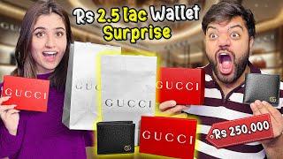 Aroob Surprised Me With A Rs. 250,000 Gucci Wallet 