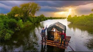 МЫ ПОСТРОИЛИ ПЛОТ И ВСЕ ПОШЛО НЕ ПО ПЛАНУ | СПЛАВ С КАЮТОЙ, КОТОРЫЙ МЫ НЕ ЗАБУДЕМ