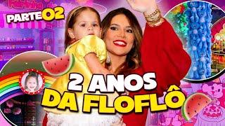 A FESTA COMPLETA DA MARIA FLOR, ELA SE DIVERTIU MUITO!! | PARTE 2