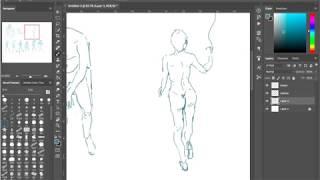 sketching timelapse (with audio)